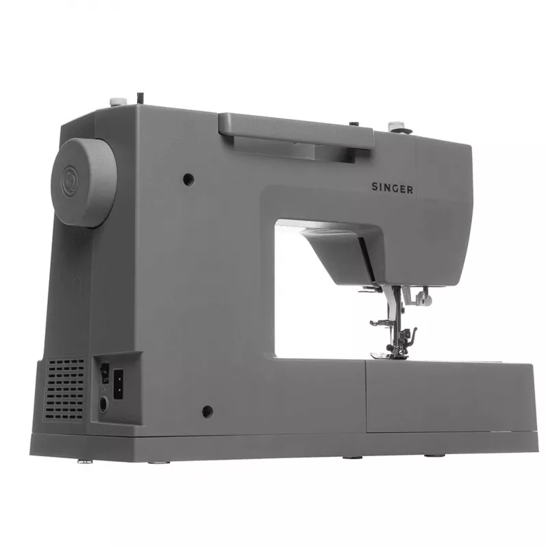 SINGER automatic sewing machine HD6605 — electric, 1-step buttonhole, free arm, grey, 6 kg