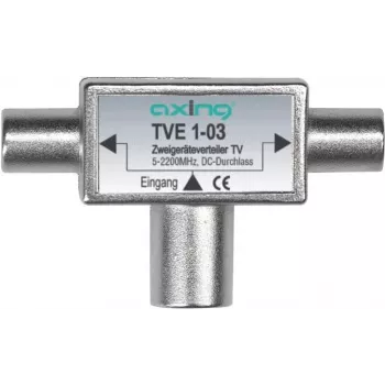 Connector Axing TVE 1-03 Silver
