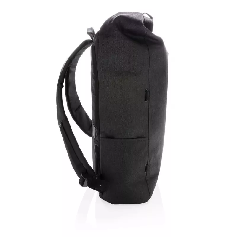Backpack XDDESIGN Urban Lite Black — 21 L (expandable 27 L), 15.6 inch laptop compartment, water-repellent, trolley strap