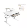 Ergo Office children ergonomic desk ER-483 — height-adjustable compact design