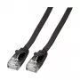Efb K8107SW.0,25 Ethernet Patch Cable Black