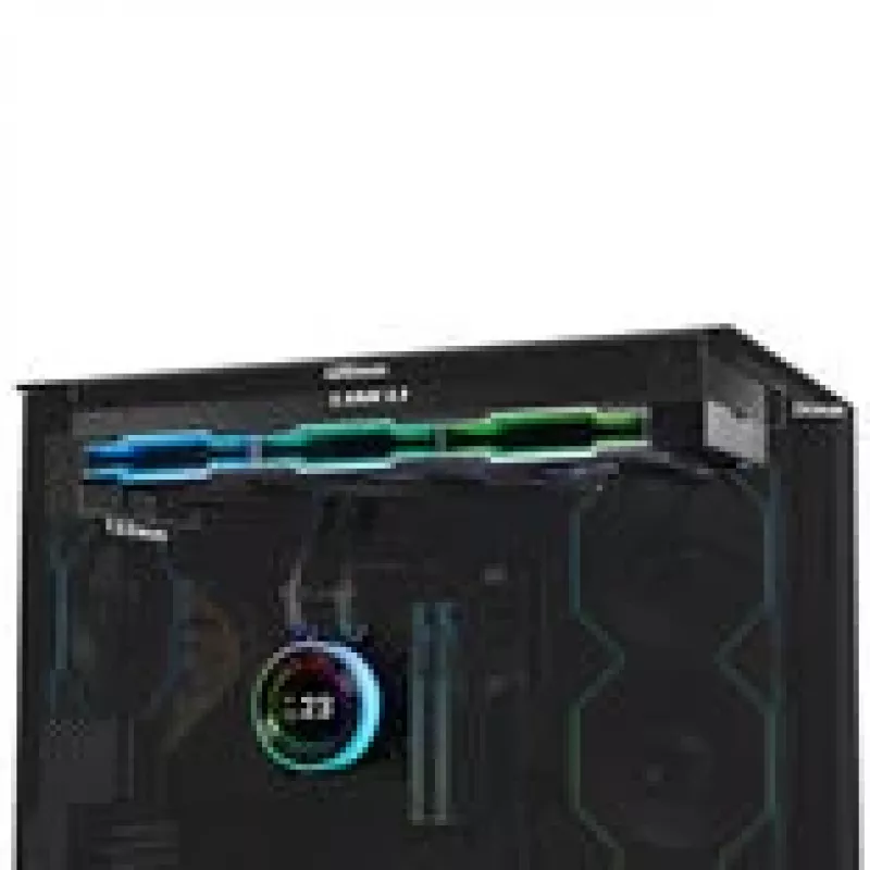 All-in-one liquid cooler Lian Li GA II Hydroshift II LCD-C 360TL 12 cm Black