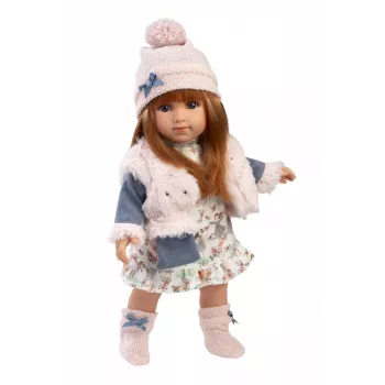 Doll Llorens Nicole 35 cm — realistic features, soft body, baby doll