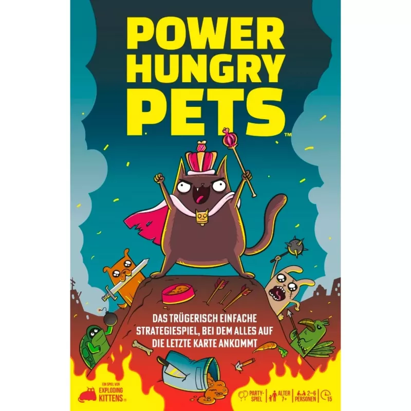 Power Hungry Pets, Card Game