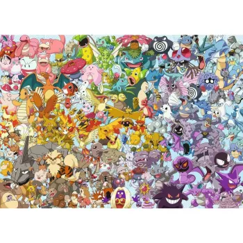 Puzzle 1000 pieces Pokemon Challenge