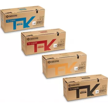 Toner cartridge multipack Kyocera TK-5280 — original 4-pack