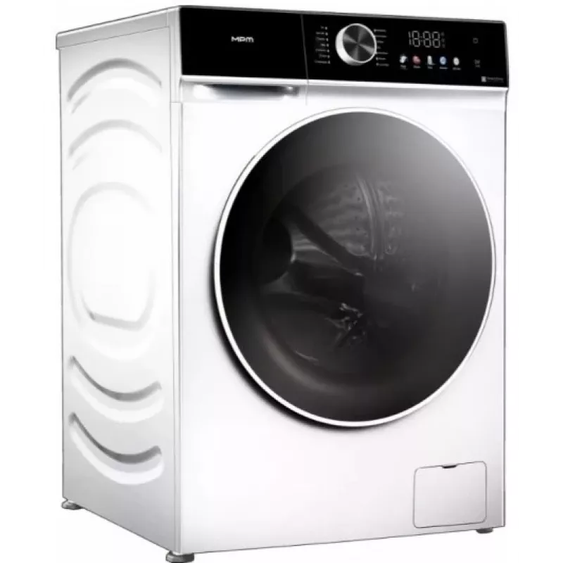 Washing machine MPM MPM-5112-PT-44, front-load, 10 kg, 1200 RPM, A energy, white, freestanding