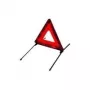 Warning Triangle IWH Micro Red ECE R27 Approved 030050, Compact Foldable Roadside Safety Triangle