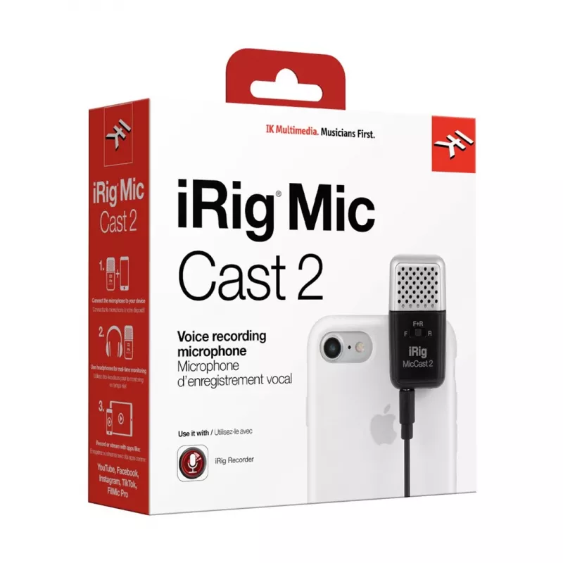 Microphone IK Multimedia iRig Mic Cast 2