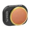 Filter set Sunnylife for DJI Mini 4 Pro — Neutral Density and Polariser 4 lenses (ND8, ND16, ND32, ND64)