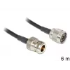 Coaxial Cable LMR195 DeLOCK 88683 6 m Black