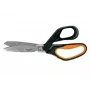 Scissors Fiskars PowerArc heavy-duty shears 26 cm, ergonomic handle, cutting for tough materials