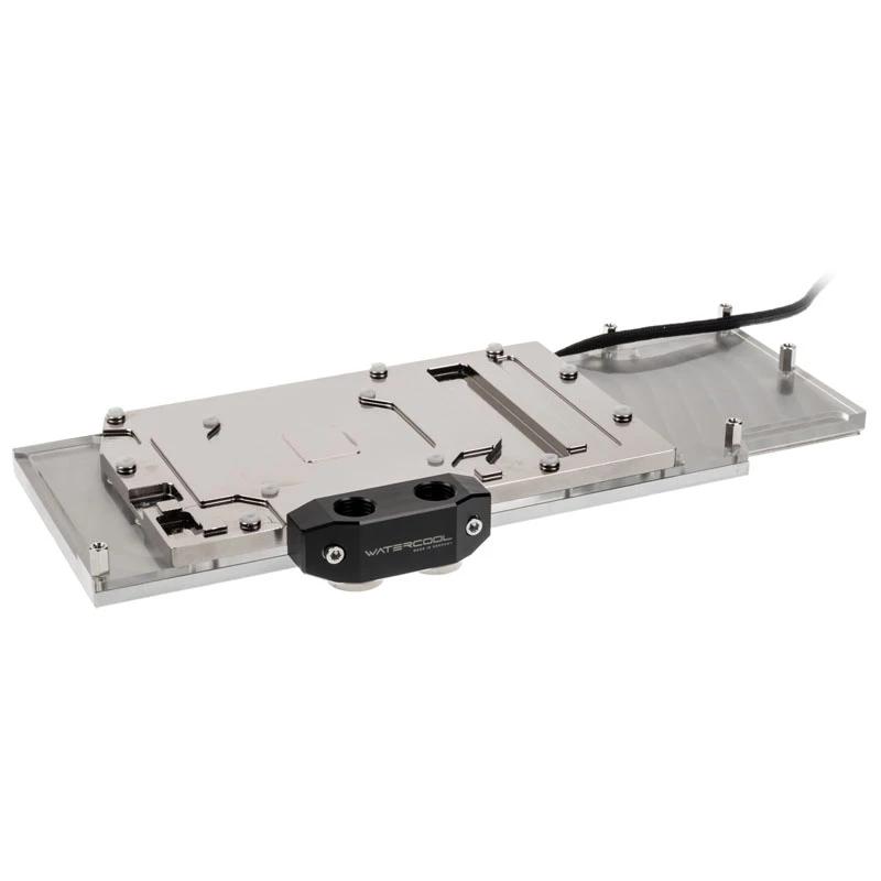 Watercool Heatkiller IV for Radeon RX 5700 XT, RGB - Acrylic + Nickel, silver