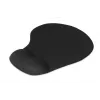 Mouse pad IB0X IMP003 with wrist rest, black, 190×230 mm