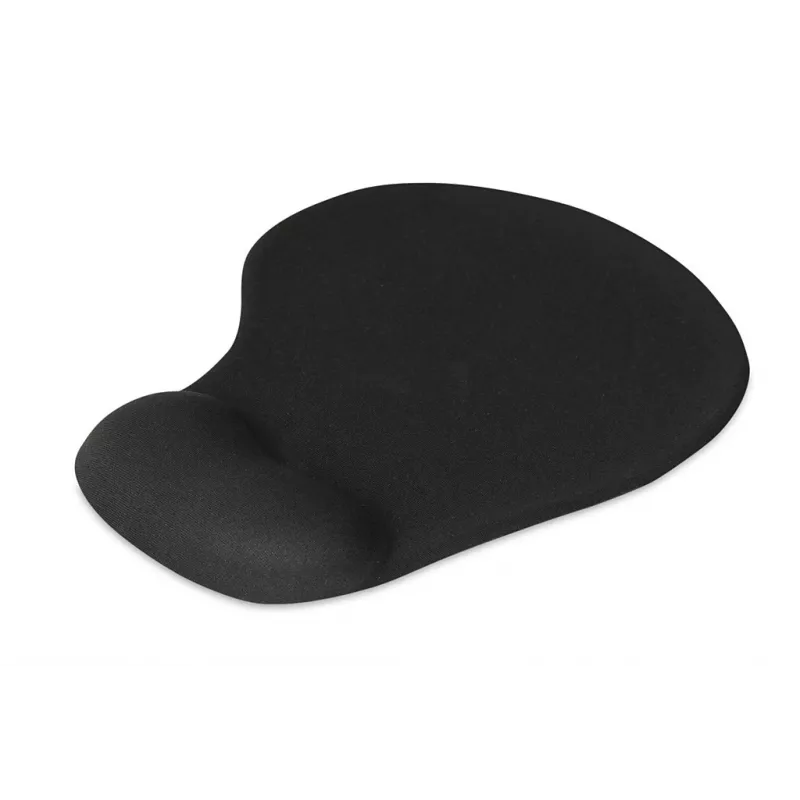 Mouse pad IB0X IMP003 with wrist rest, black, 190×230 mm