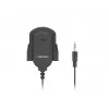 Clip-on microphone NATEC NMI-1352, wired 3.5 mm, sensitivity -58 dB, 50–16000 Hz, 1.8 m cable, 20 g