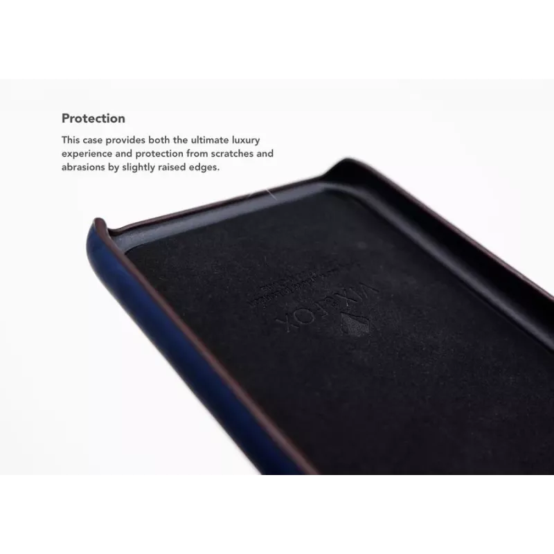 Card Slot Back Shell VixFox for iPhone 7/8 Plus — navy blue, rear protective shell with card pocket