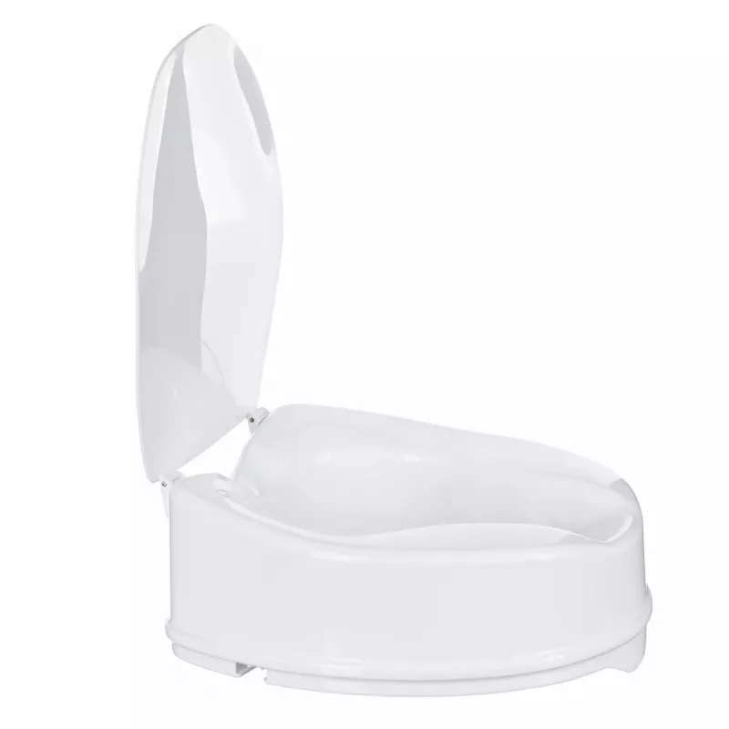 Raised toilet seat accessory ActionMed NT15AM — extension, 15 cm height, polypropylene, lockable, max load 180 kg, internal 210×268 mm, width 360 mm