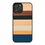 Protective phone case Man and Wood for iPhone 12 / 12 Pro, black
