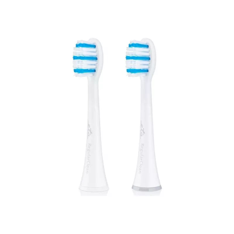 Replacement toothbrush heads ETA RegularClean ETA070790200 – 2 pcs, standard bristles