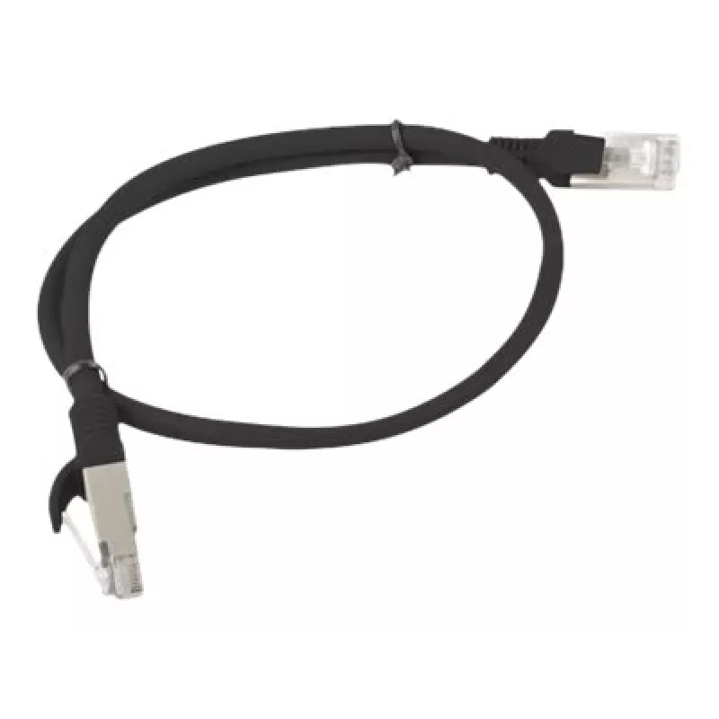 Patchcord cat.5e 0.5M UTP black