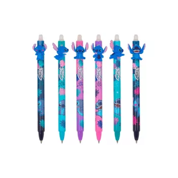 Retractable erasable pen Cool Pack Disney Stitch 54908PTR, gel ink, retractable tip