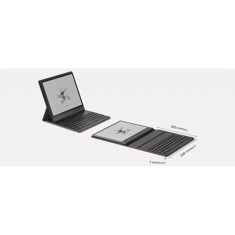 Onyx Boox Note Air 5 C Magnetic Case with Keyboard, Brown, OCV0520R