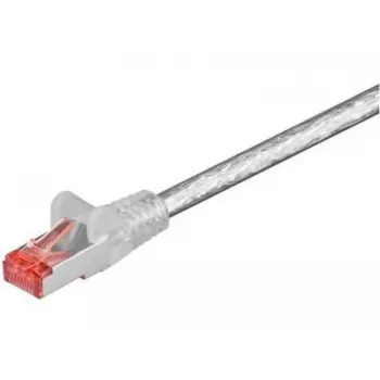 Microconnect SSTP60025T networking cable Transparent 0.25 m Cat6 S/FTP (S-STP)