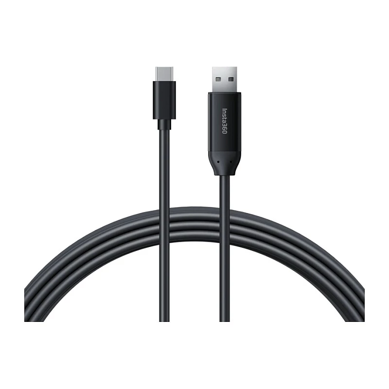 USB-A to USB-C cable Insta360 Connect Extra Long 10 m — data and charging cable for USB-C devices