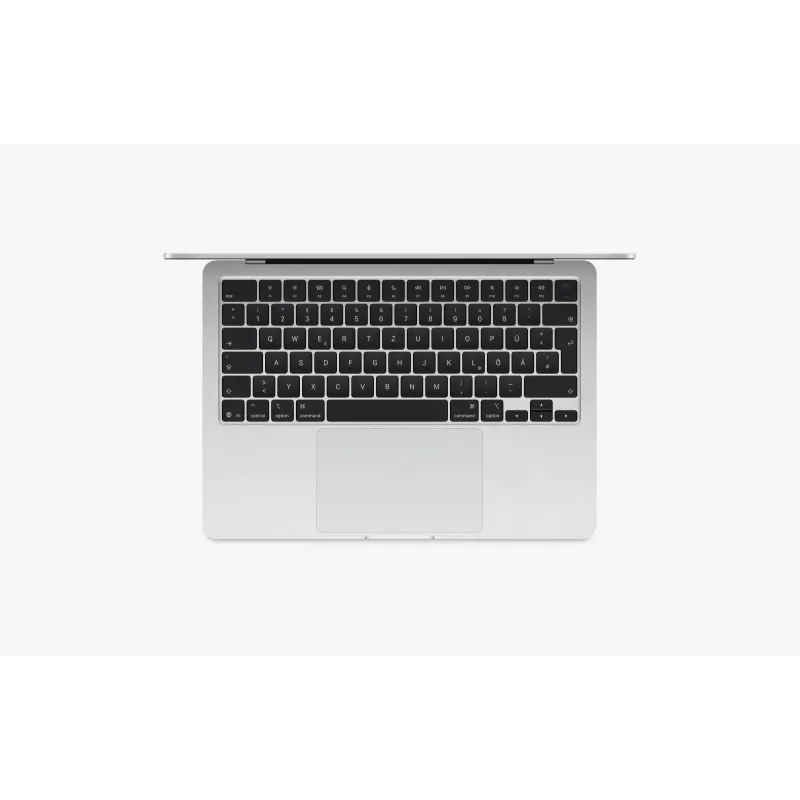 MacBook Air 13.6 inches: M4 10/10, 16GB, 512GB SSD, 35W, GER - Silver