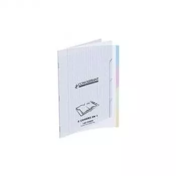 Writing Notebook Conquerant 400026555 Transparent 140 Sheets