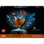 LEGO Icons Kingfisher Bird Set Model Building Kit for Adults to Build with Water Setting Display Stand Great Home and Office Desk Décor Valentine's