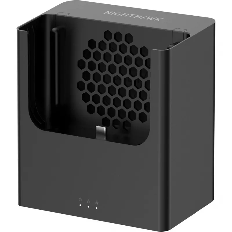 MD200 Nighthawk Mobile Hotspot Cradle, Adapter black
