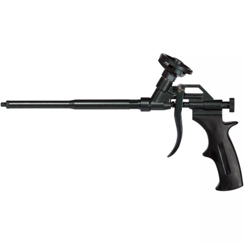 FISCHER metal foam gun PUPM 4 BLACK with 4x PUP S 750 B2 pistol foam — metal construction gun set