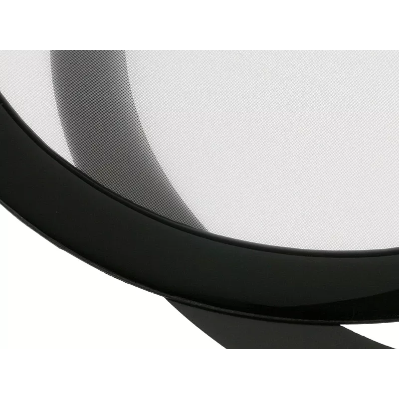 Dust filter DEMCiflex 120 mm round, black/white for case fan and ventilation openings