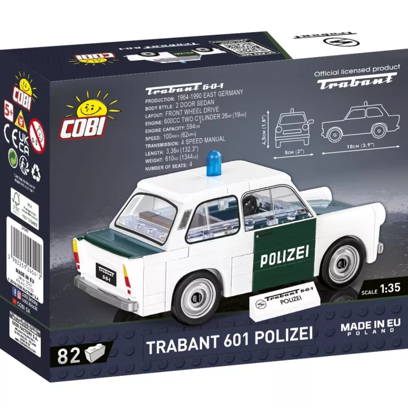Trabant 601 Polizei, Construction Toy