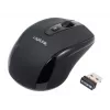 LogiLink Maus optisch Funk 2,4 GHz Mini - Maus - optisch - 3 Taste(n) - drahtlos - 2,4 GHz - kabelloser Empfänger (USB) - Schwarz (ID0031)