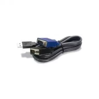 KVM cable Trendnet TK-CU15 Black 4.5 m