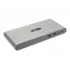 Eaton Tripp Lite USB-C Dock, Triple Display - 4K HDMI/DisplayPort, VGA, USB 3,2 Gen 1, USB-A/USB-C Hub, GbE, 100W PD Charging, International Power Cables - docking station - USB-C