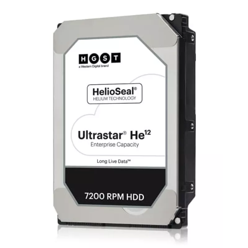 HDD Western Digital 12 TB 3.5 inch Serial ATA III Ultrastar He12