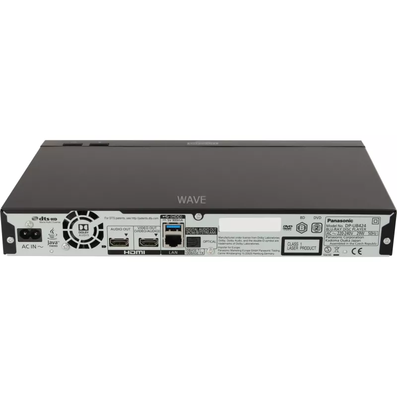 Panasonic DP-UB424 - 3D Blu-ray-Disk-Player - upscaling