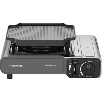 Portable Campingaz CampBistro 3 Camping Stove with Die-Cast Aluminium Griddle