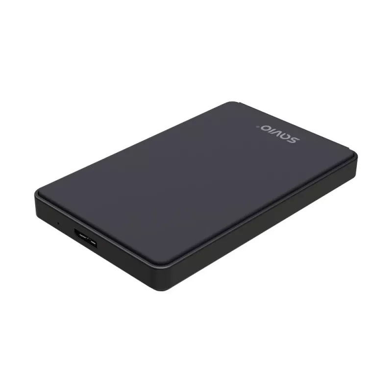 HDD/SSD enclosure SAVIO AK-65 Black 2.5 inch SATA USB 3.0 5 Gbit/s Micro-USB