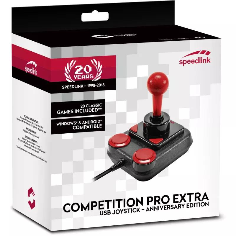 Joystick SPEEDLINK Competition Pro Extra Black Red