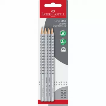 Graphite Pencil Faber-Castell 117198 Multi 4 pc(s)