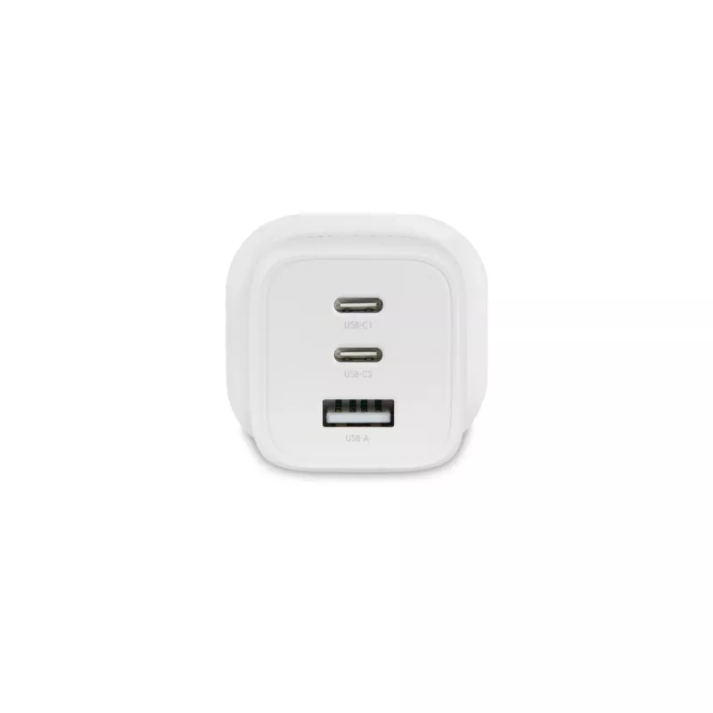 Dicota Power Supply - compact, GaN - 65 Watt - 5 A - PD 3.0 - 3 Output Ports (2 x USB-C, USB)