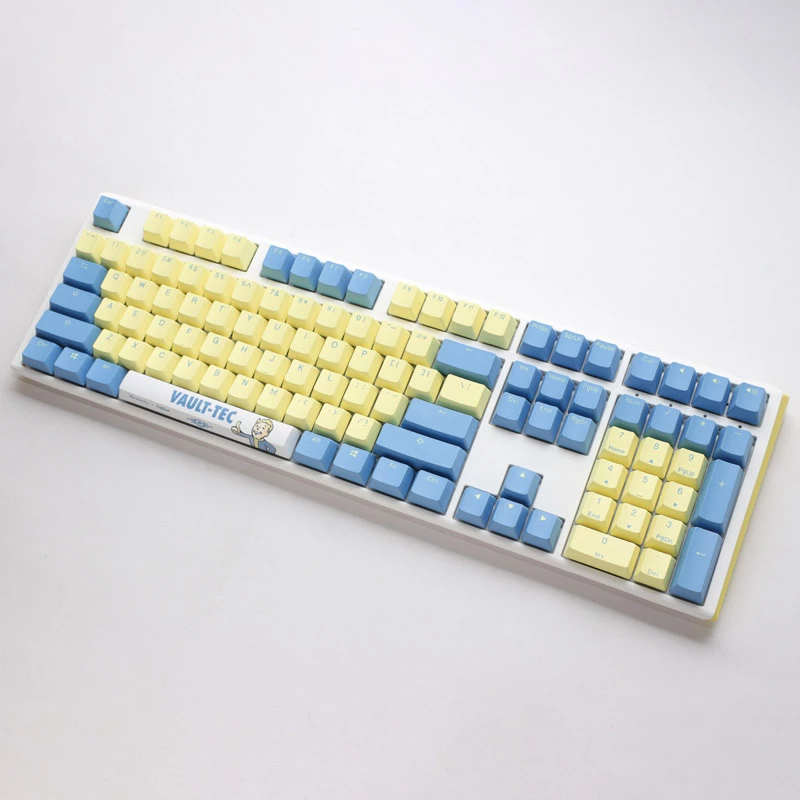 Ducky x Fallout Vault-Tec Limited Edition One 3 Gaming Keyboard + Mousepad - MX-Blue (US)