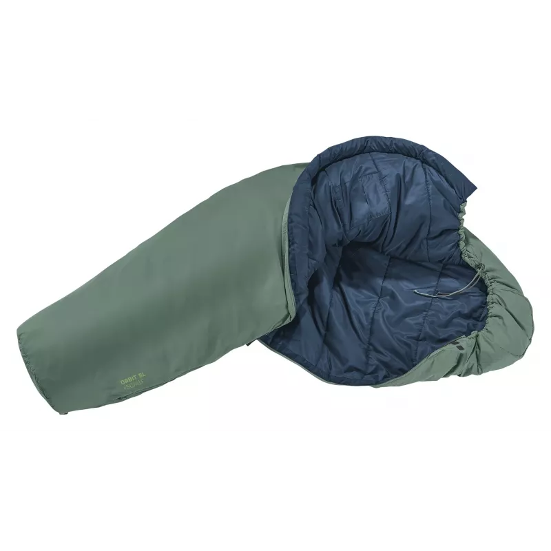 Mummy Sleeping Bag DEUTER Orbit SL +5°C / 41°F — 750 mm width, 480 mm depth, Ripstop PES, Green