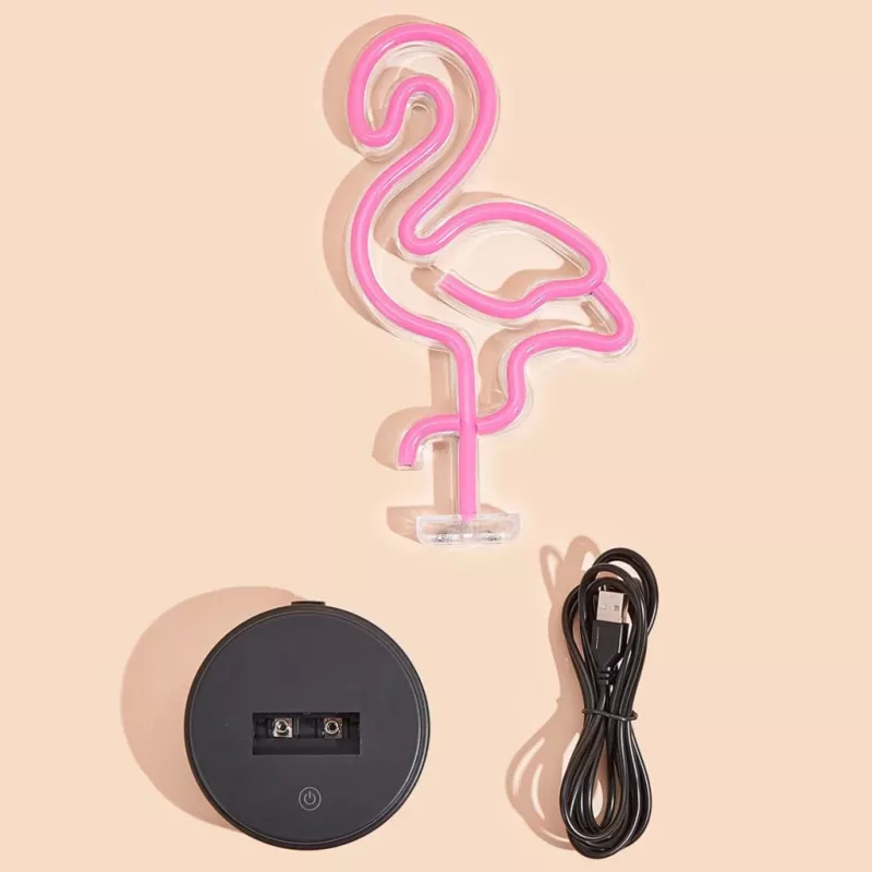 Table/Decorative LED lamp MANTA SNL79PK pink flamingo - LED decorative light
