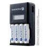 Battery charger everActive NC450B — 4‑cell AAA charger, 110/230V AC, black